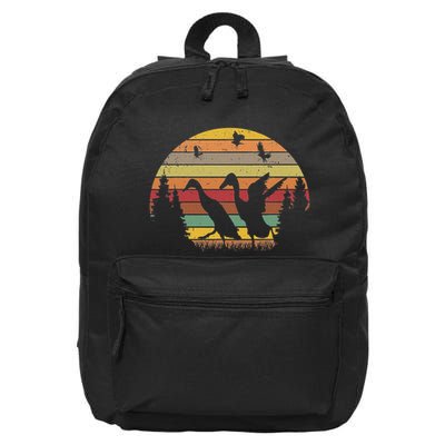 Running Duck Retro Runner Duck Vintage 16 in Basic Backpack
