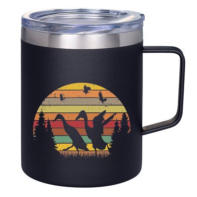 Running Duck Retro Runner Duck Vintage 12oz Stainless Steel Coffee Mug