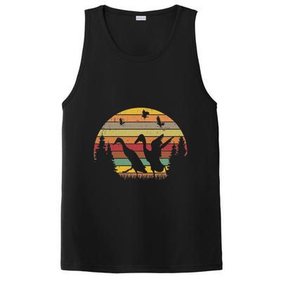 Running Duck Retro Runner Duck Vintage PosiCharge Competitor Tank