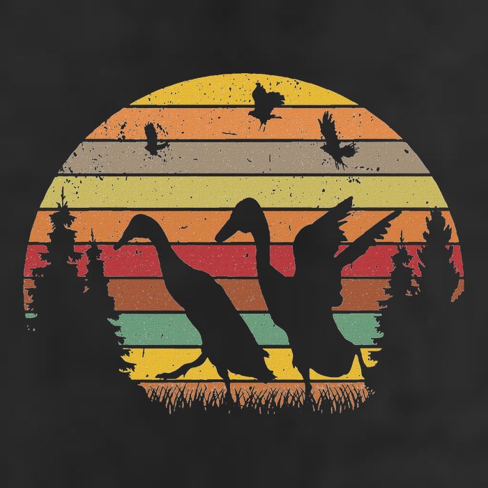 Running Duck Retro Runner Duck Vintage Trucker Hat