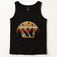 Running Duck Retro Runner Duck Vintage Tank Top