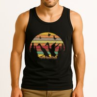 Running Duck Retro Runner Duck Vintage Tank Top