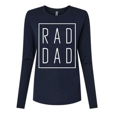 RAD DAD Womens Cotton Relaxed Long Sleeve T-Shirt