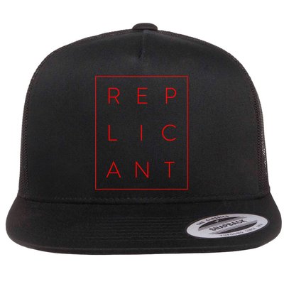 Replicant Decoded Flat Bill Trucker Hat