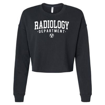 Radiology Department Rad Tech X Ray Technologist Ct Mri Tech Cropped Pullover Crew