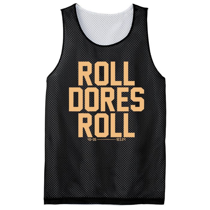 Roll Dores Roll 40 35 Mesh Reversible Basketball Jersey Tank