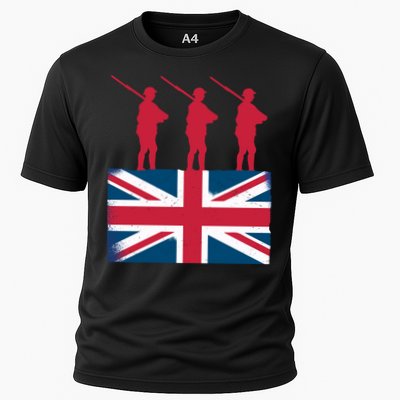Remembrance Day Remember The Fallen British Flag Veteran Gift Performance Shirt