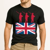 Remembrance Day Remember The Fallen British Flag Veteran Gift Cooling Performance Crew T-Shirt