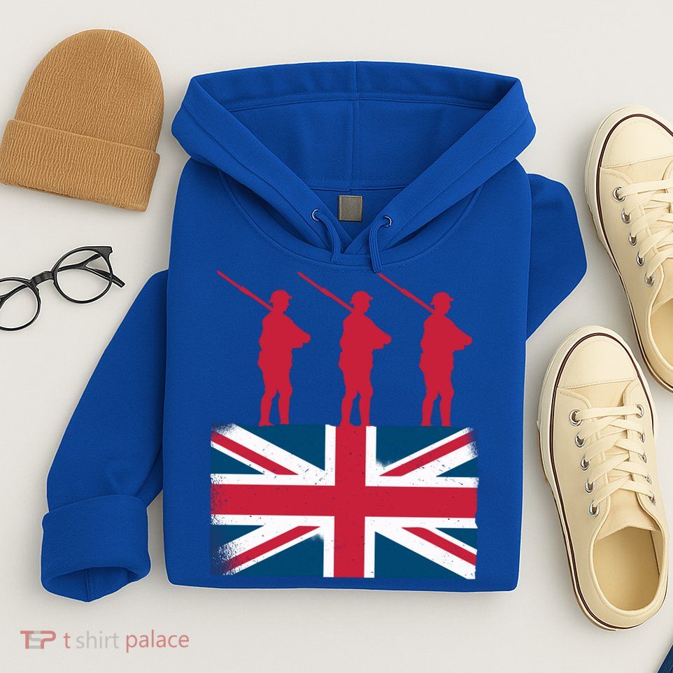 Remembrance Day Remember The Fallen British Flag Veteran Gift Hoodie