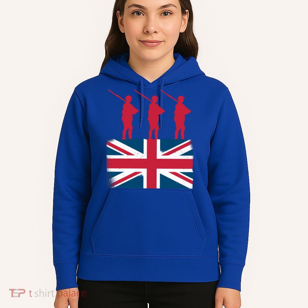 Remembrance Day Remember The Fallen British Flag Veteran Gift Hoodie