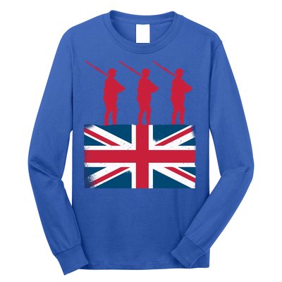 Remembrance Day Remember The Fallen British Flag Veteran Gift Long Sleeve Shirt