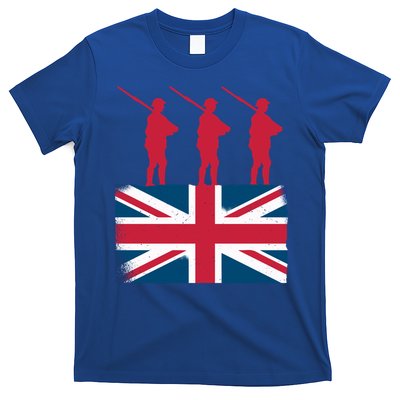 Remembrance Day Remember The Fallen British Flag Veteran Gift T-Shirt