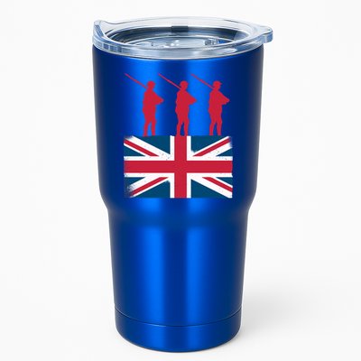Remembrance Day Remember The Fallen British Flag Veteran Gift Tumbler
