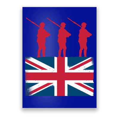 Remembrance Day Remember The Fallen British Flag Veteran Gift Poster