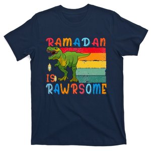 Ramadan Dinosaur Ramadan Is Rawrsome Ramadan Mubarak T-Shirt