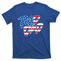 Rad Dad Retro 4th Of July Usa Flag Great Gift T-Shirt