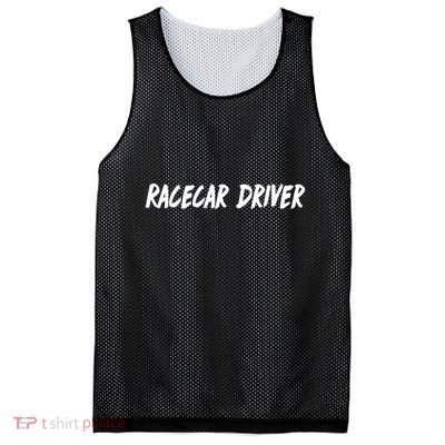 Racecar Driver Mesh Reversible Basketball Jersey Tank