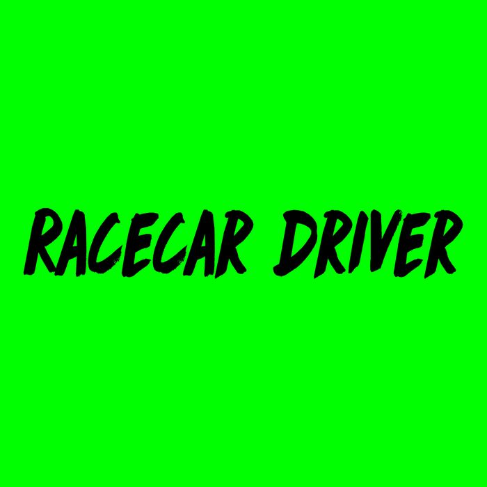 Racecar Driver Button