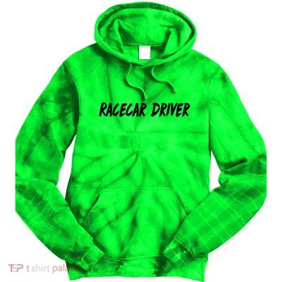 Racecar Driver Tie Dye Hoodie