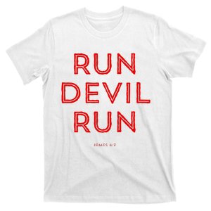 Run Devil Run James 47 Bible T-Shirt