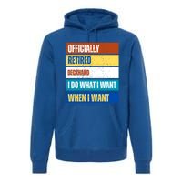 Retired Deckhand Retiret Funny Retired Deckhand Funny Gift Premium Hoodie