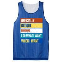 Retired Deckhand Retiret Funny Retired Deckhand Funny Gift Mesh Reversible Basketball Jersey Tank