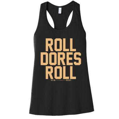 Roll Dores Roll 40 35 Women's Racerback Tank