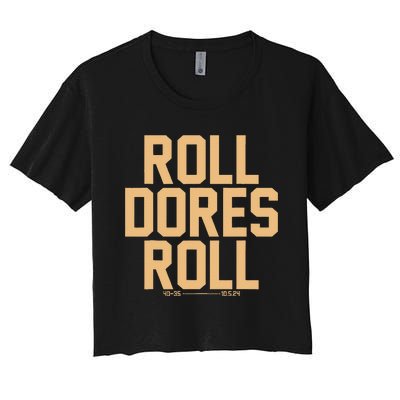 Roll Dores Roll 40 35 Women's Crop Top Tee