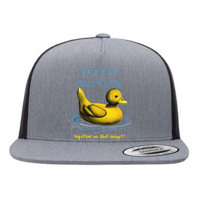 Rubber Ducking Flat Bill Trucker Hat