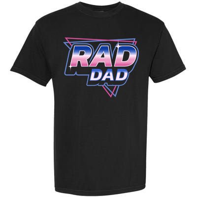 Rad Dad Retro Vintage 80s Synthwave Garment-Dyed Heavyweight T-Shirt