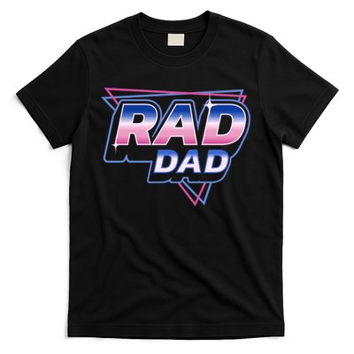 Rad Dad Retro Vintage 80s Synthwave T-Shirt