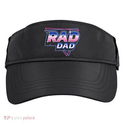 Rad Dad Retro Vintage 80s Synthwave Adult Drive Performance Visor