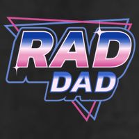 Rad Dad Retro Vintage 80s Synthwave Hat