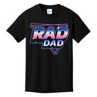 Rad Dad Retro Vintage 80s Synthwave Kids T-Shirt