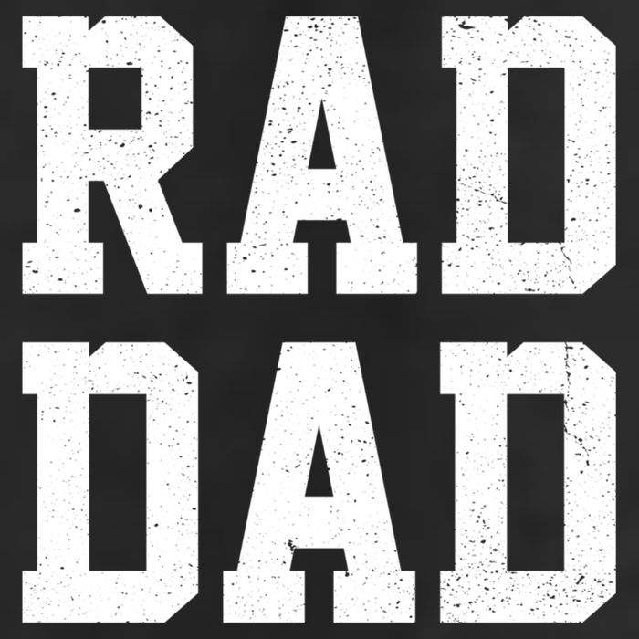Rad Dad 7 Panel Mesh Trucker Snapback Hat