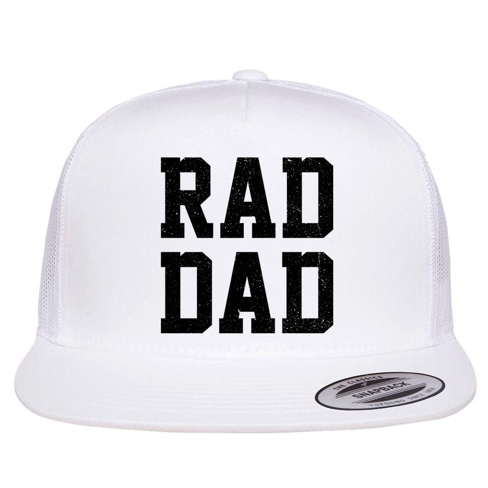 Rad Dad Flat Bill Trucker Hat