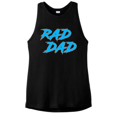 Rad Dad Ladies PosiCharge Tri-Blend Wicking Tank