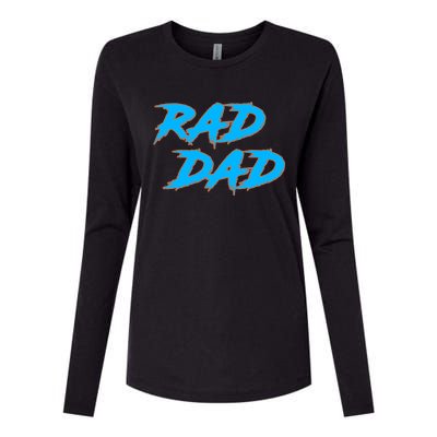 Rad Dad Womens Cotton Relaxed Long Sleeve T-Shirt