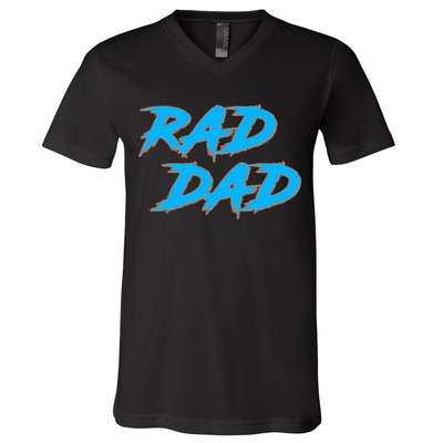 Rad Dad V-Neck T-Shirt