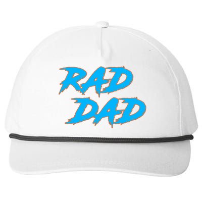 Rad Dad Snapback Five-Panel Rope Hat