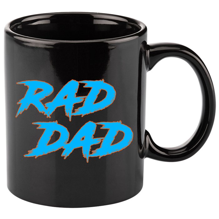 Rad Dad 11oz C Handle Ceramic Mug