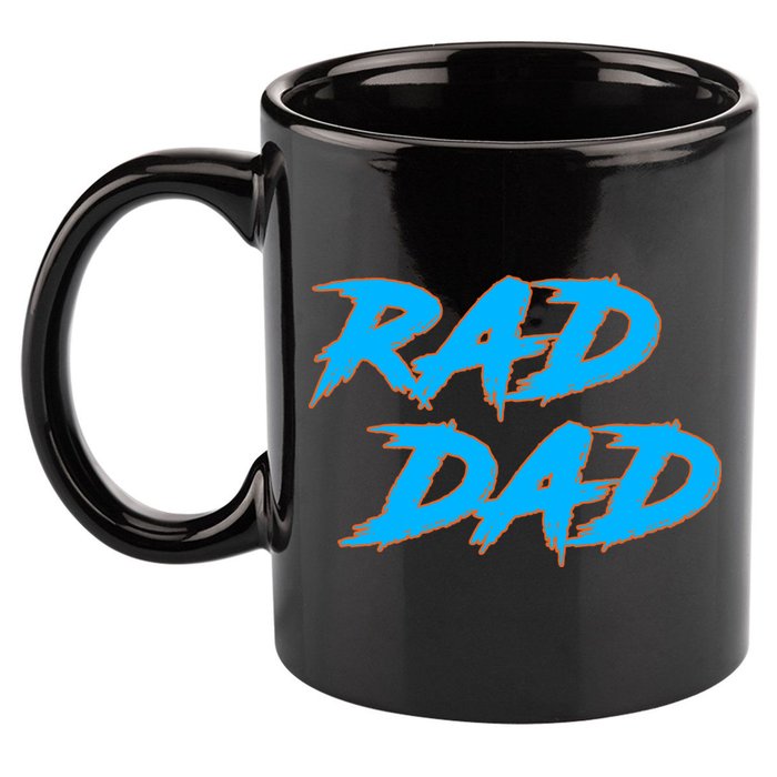 Rad Dad 11oz C Handle Ceramic Mug