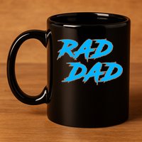 Rad Dad 11oz C Handle Ceramic Mug