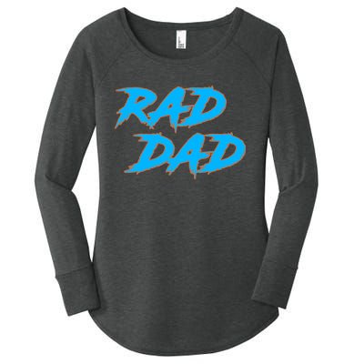 Rad Dad Women's Perfect Tri Tunic Long Sleeve Shirt