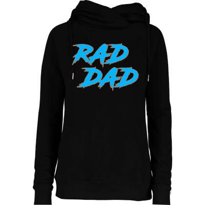 Rad Dad Womens Funnel Neck Pullover Hood