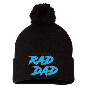 Rad Dad Pom Pom 12in Knit Beanie