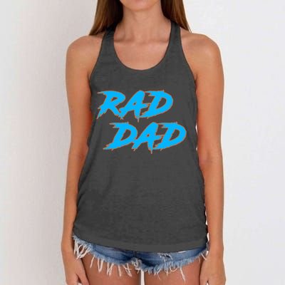 Rad Dad Women's Knotted Racerback Tank