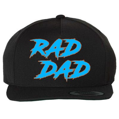 Rad Dad Wool Snapback Cap