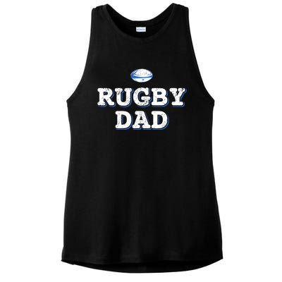 Rugby Dad Ladies PosiCharge Tri-Blend Wicking Tank