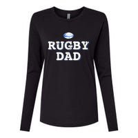 Rugby Dad Womens Cotton Relaxed Long Sleeve T-Shirt